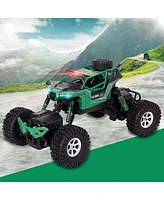 Slickblue Waterproof 1:18 Rc Off-Road Car - 2.4GHz Remote Control Rock Crawler Truck for Kids