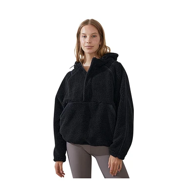 Cotton On Women's Active Sherpa Hoodie