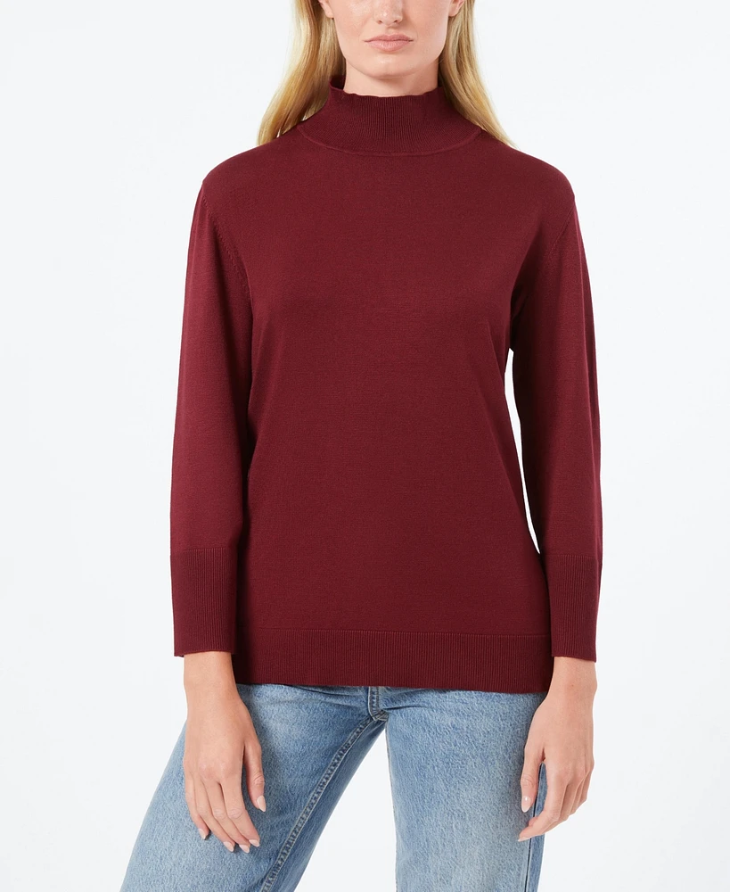 Cable & Gauge Women's Turtle Neck Sweater