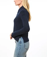 Cable & Gauge Women's Wrap Neck Sweater