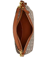 Coach Juliet Signature Jacquard Shoulder Bag