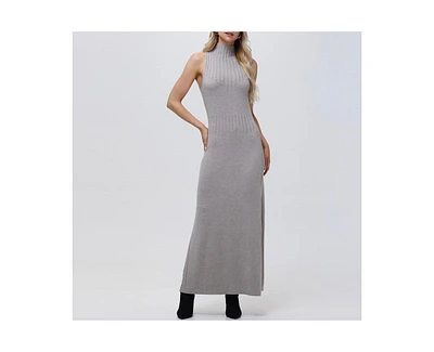 525 Women's Aurora Funnel Neck Maxi Dress