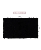 Home Weavers Bell Flower Bath Rug