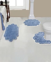 Home Weavers Allure Bathroom -Pc. Bath Rug Set