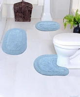 Home Weavers Double Ruffle -Pc. Bath Rug Set