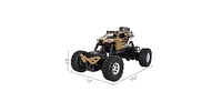 Slickblue Remote Control Off-Road Truck – 1:18 Scale Electric Rc Crawler with 2.4GHz for Kids