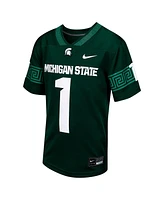 Nike Big Boys and Girls 1 Green Michigan State Spartans Untouchable Replica Game Jersey