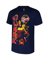 Outerstuff Big Boys and Girls Caitlin Clark Navy Indiana Fever Jam Player T-Shirt