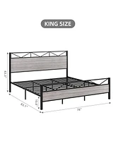gaomon King Bed Frame