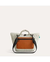 Bagsmart Walker Roll Top Lunch Bag with Adjustable Shoulder Strap Tangerine
