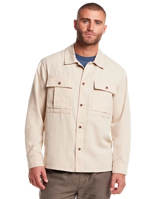 Weatherproof Vintage Men's Summer Long Sleeve Shirt Jacket