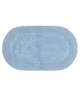 Home Weavers Double Ruffle Bath Rug