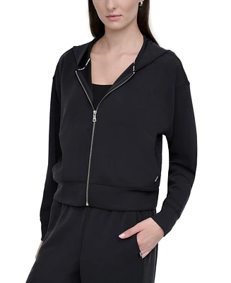 Dkny Women's Highline Ribbed Hoodie