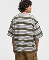 Mode of One Men's Relaxed-Fit Stripe T-Shirt, Exclusively at Macy's