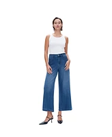 Bayeas Women's High Rise Wide Leg Flare Jeans