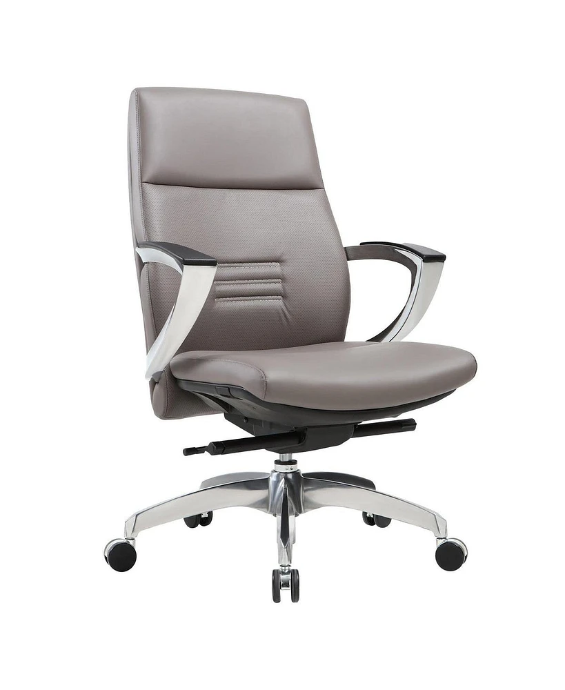 Slickblue Ergonomic Executive Office Chair Adjustable Swivel Chair for Home or Workplace Comfort