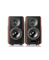 Edifier S2000MKIII Powered Bluetooth Bookshelf 2.0 Speakers with speaker stands