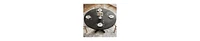 gaomon Round Dining Table for 4-6 People, 47 Inch Farmhouse Kitchen Table with Wooden Tabletop and Stable Base, Circle Dinning Room Table for Home Din