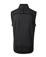 Cutter & Buck Men's Mainsail Sweater-Knit Full Zip Vest