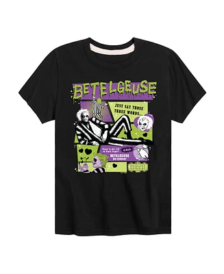 Hybrid Big Boys Beetlejuice Betelgeuse Graphic Tee