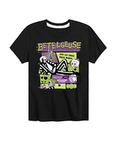 Hybrid Big Boys Beetlejuice Betelgeuse Graphic Tee