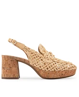 Aerosoles Women's Santiago Raffia Platform Pumps