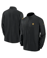 Nike Men's Black Pittsburgh Steelers 2023 Sideline Full-Zip Jacket