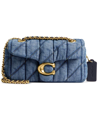 Coach Tabby 20 Quilted Denim Shoulder Bag