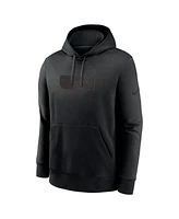 Nike Men's Black Denver Broncos Edge Club Pullover Hoodie