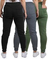 Galaxy By Harvic Women's Pro Star Modern Fit Fleece Lined Joggers
