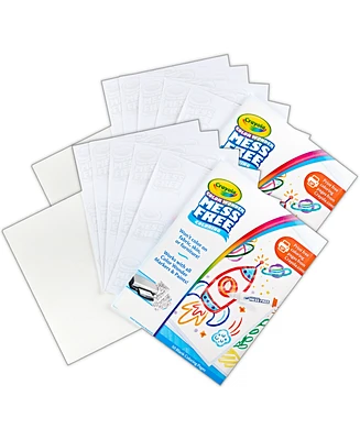 Crayola Color Wonder Blank Coloring Pages, Pack of 2