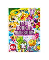 Crayola Epic Book of Awesome 288-Page Coloring Book, Pack of 6