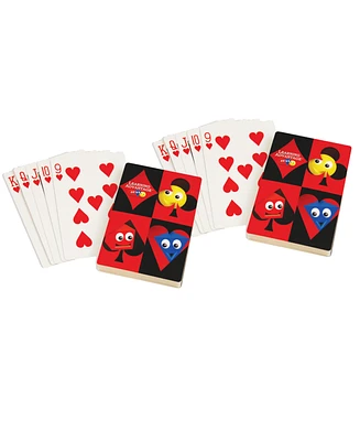 Learning Advantage Giant Playing Cards, Pack of 2