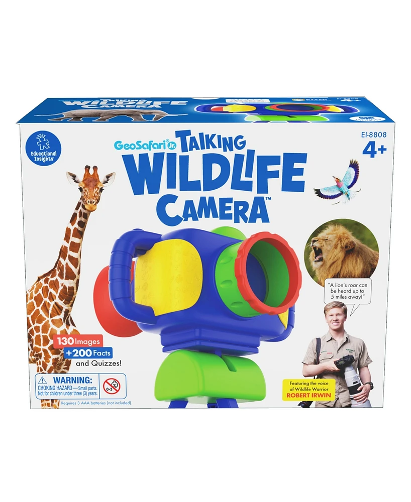 Educational Insights GeoSafari Jr. Talking Wildlife Camera