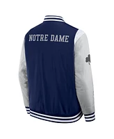 Fanatics Men's Navy Notre Dame Fighting Irish Elements Elite Full-snap Jacket