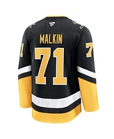 Fanatics Men's Evgeni Malkin Black Pittsburgh Penguins Alternate Premium Jersey