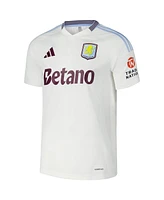 Adidas Men's White Aston Villa 2024/25 Away Replica Jersey