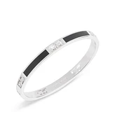 Coach Enamel Signature Horse Carriage Cut Out Bangle Bracelet