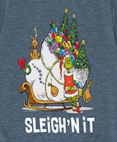 Hybrid Big Boys The Grinch Sleigh'n It Graphic Tee