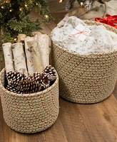 Colonial Mills Dasher Woven Holiday Basket