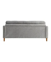 Studio Living 76"W Polyester Savona Sofa