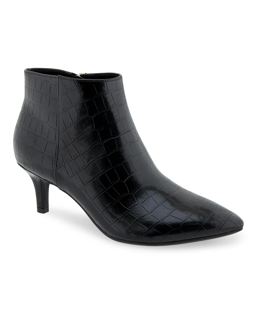 Aerosoles Edith Ankle Mid Heel Booties