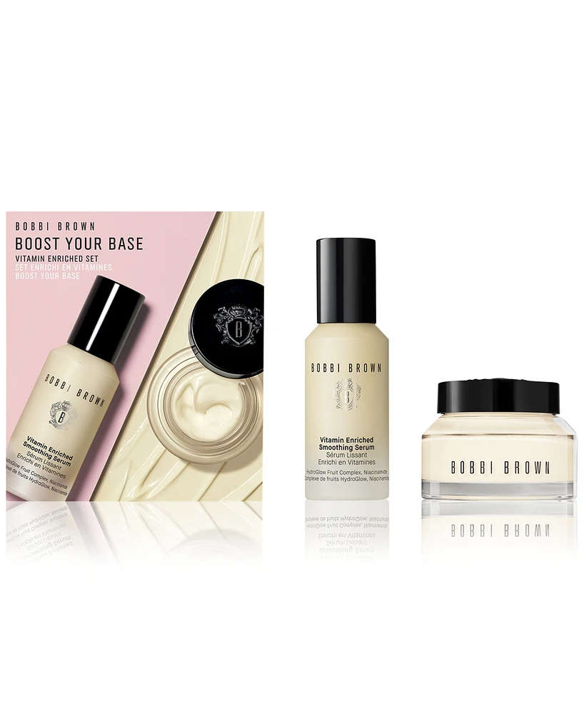 Bobbi Brown 2-Pc. Boost Your Base Vitamin Enriched Moisturizer & Serum Set