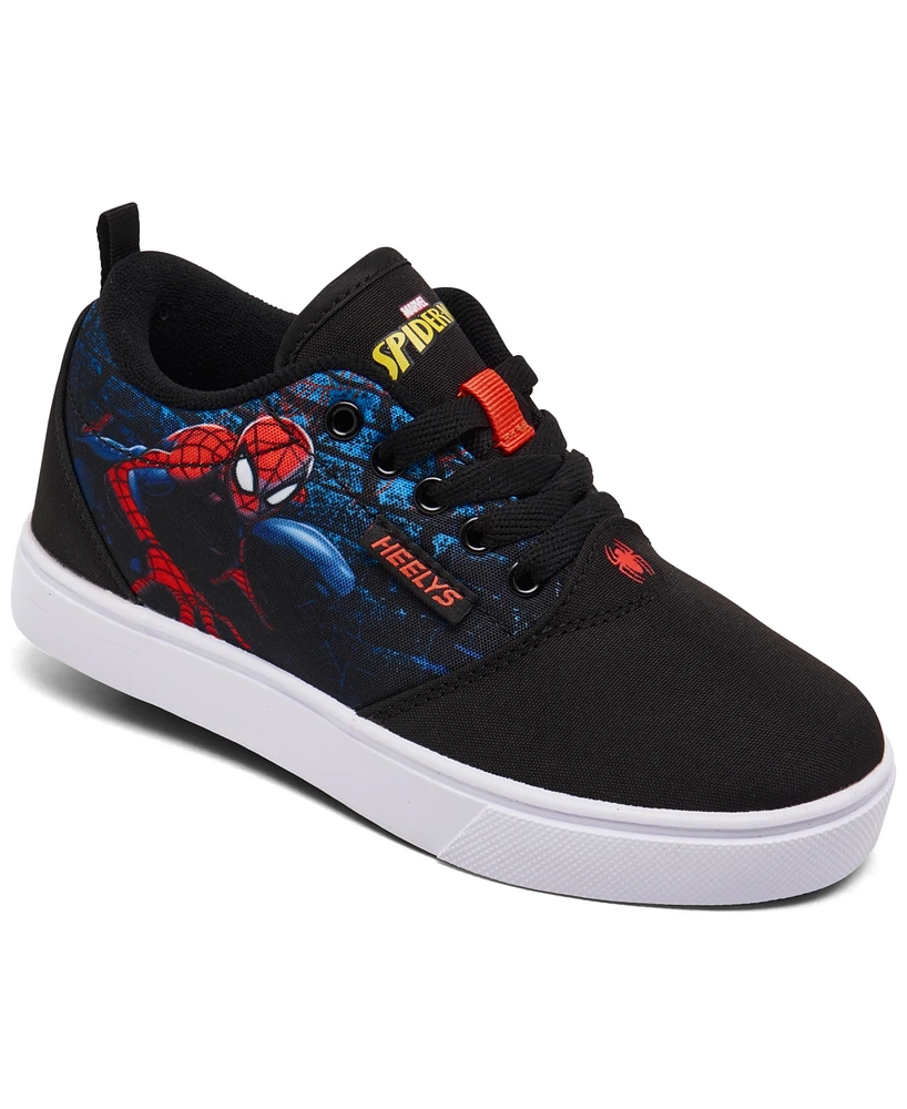 Heelys x Spider-Man Little Kids' Pro 20 Wheeled Skate Casual Sneakers from Finish Line