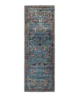 Adorn Hand Woven Rugs Serapi M1999 2'9"x8' Runner Area Rug