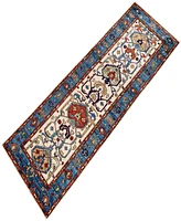 Adorn Hand Woven Rugs Serapi M1999 2'10"x8'2" Runner Area Rug