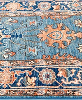 Adorn Hand Woven Rugs Serapi M1999 2'6"x9'8" Runner Area Rug