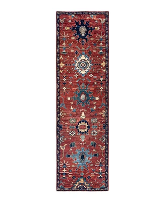 Adorn Hand Woven Rugs Serapi M1999 2'10"x9'9" Runner Area Rug