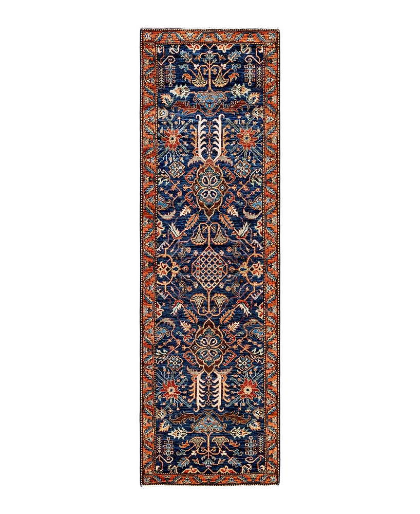 Adorn Hand Woven Rugs Serapi M1999 2'7"x8'11" Runner Area Rug