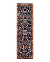 Adorn Hand Woven Rugs Serapi M1999 2'7"x8'11" Runner Area Rug